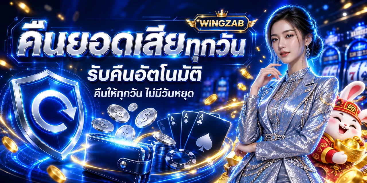WINGZAB ระบบคืนยอดและฝากถอนออโต้